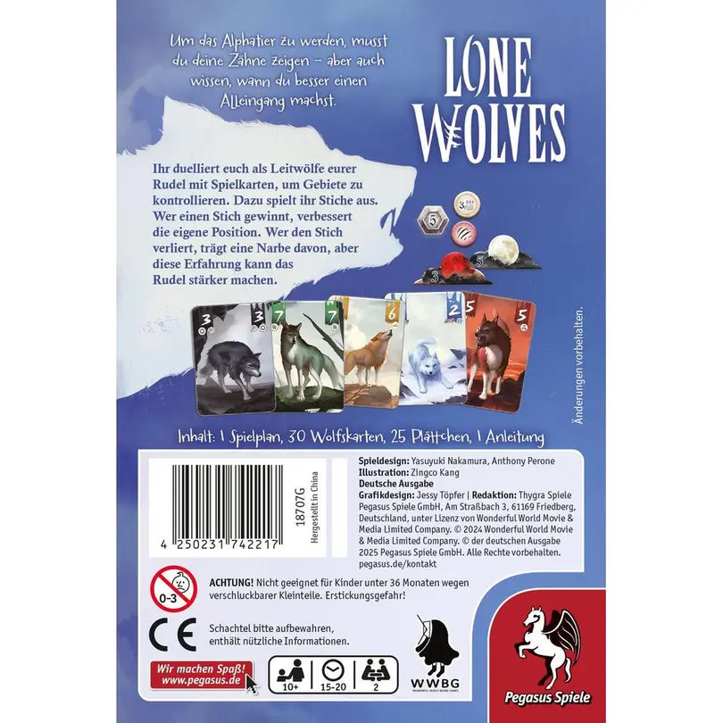 Kartenspiel Lone Wolves