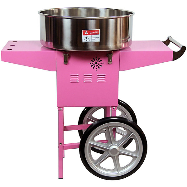 Machine barbe à papa professionnelle avec chariot - GT CATERING