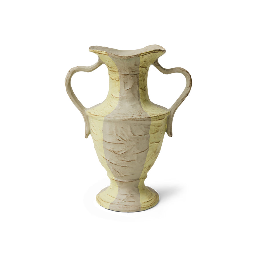 HKLIVING vaas New classics – cream stripes