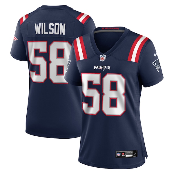 Jared Wilson New England Patriots Nike Women's Team Game Jersey -  Navy