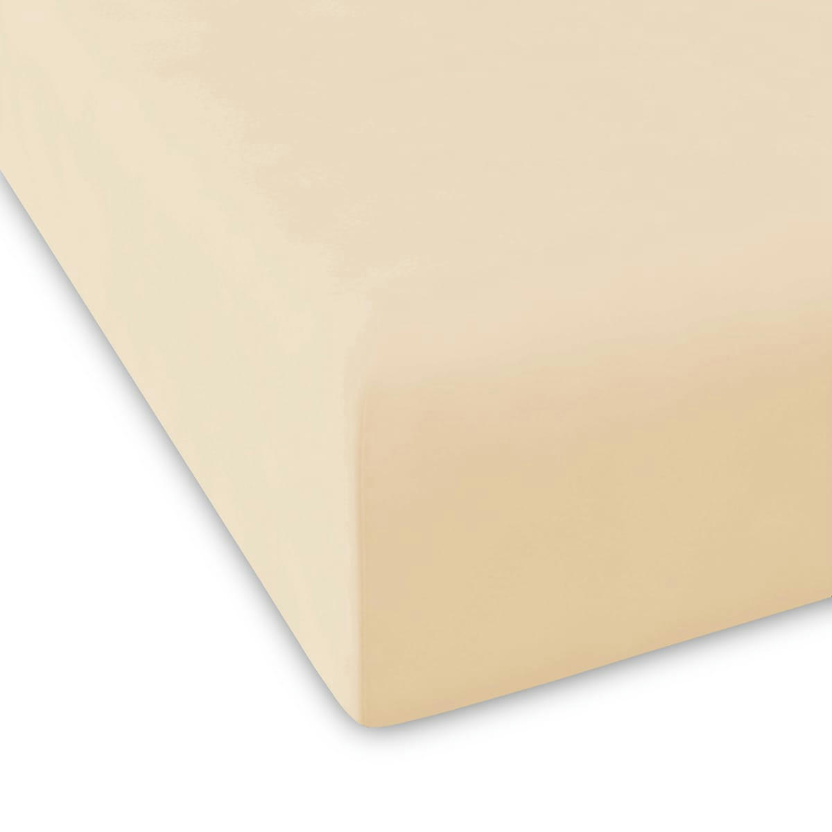 PURE DH - Drap housse en coton créme 200x200