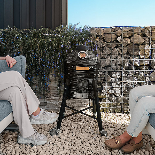 Barbecue kamado avec chariot Patton Premium 15