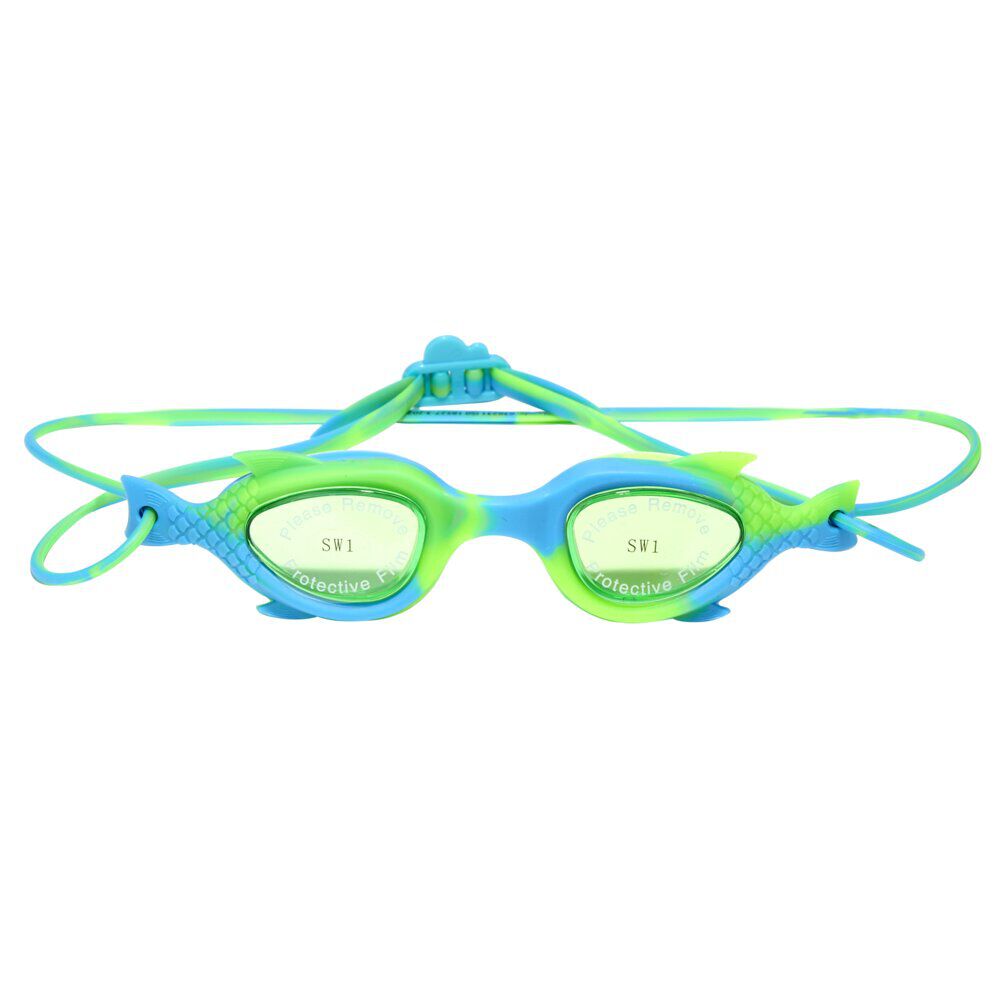 Lunette de natation sirène silicone violet 17x14xH4cm (2 modèles)