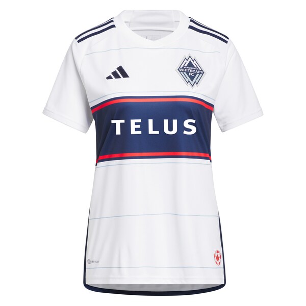 Vancouver Whitecaps FC adidas Women's 2024 Bloodlines Replica Custom Jersey - White
