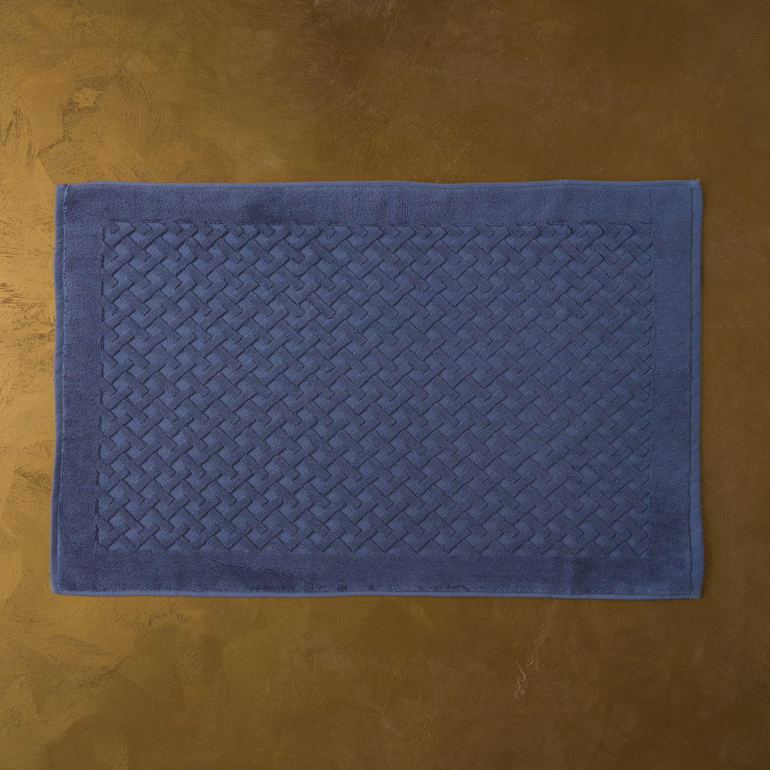 Tappeto bagno Elisa 40x60 cm blu Biancoperla
