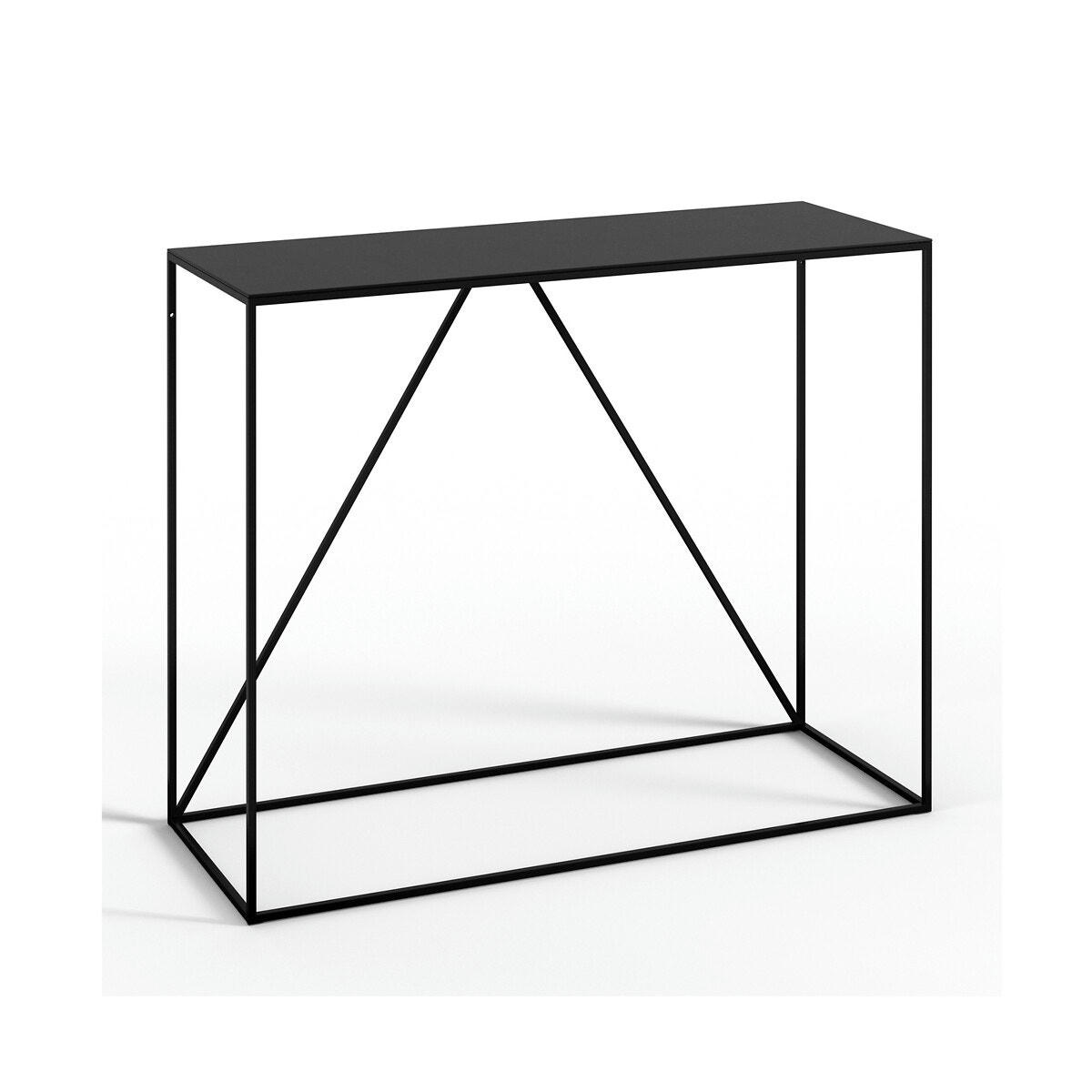 Petite console métal acier, Romy