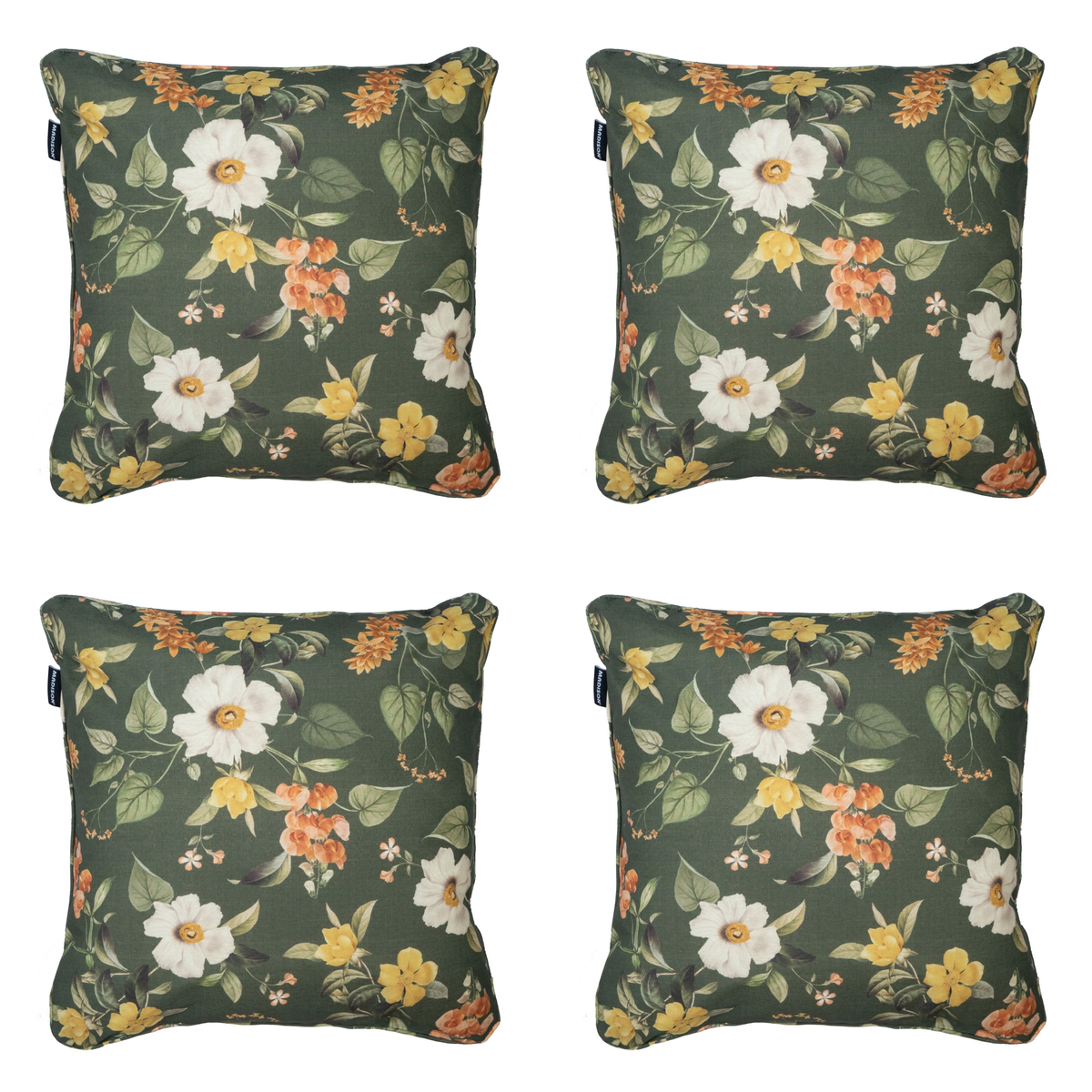 Madison sierkussen Julliete - multikleur - 50x50x10cm - set van 4
