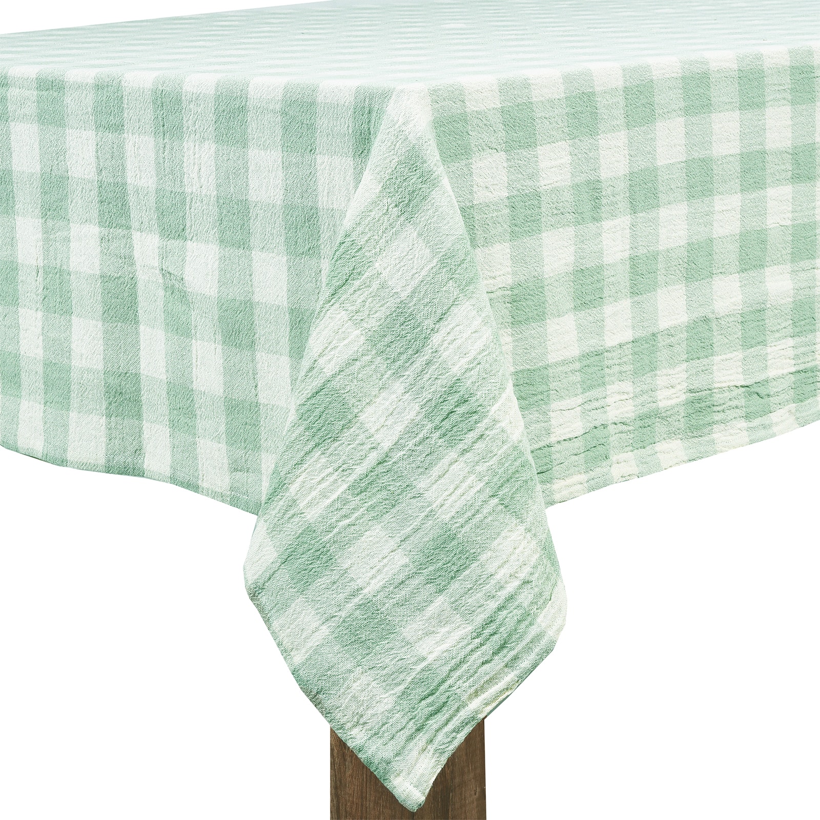 Tischdecke Karo Grün,L 2.600 x B 1.600 mm