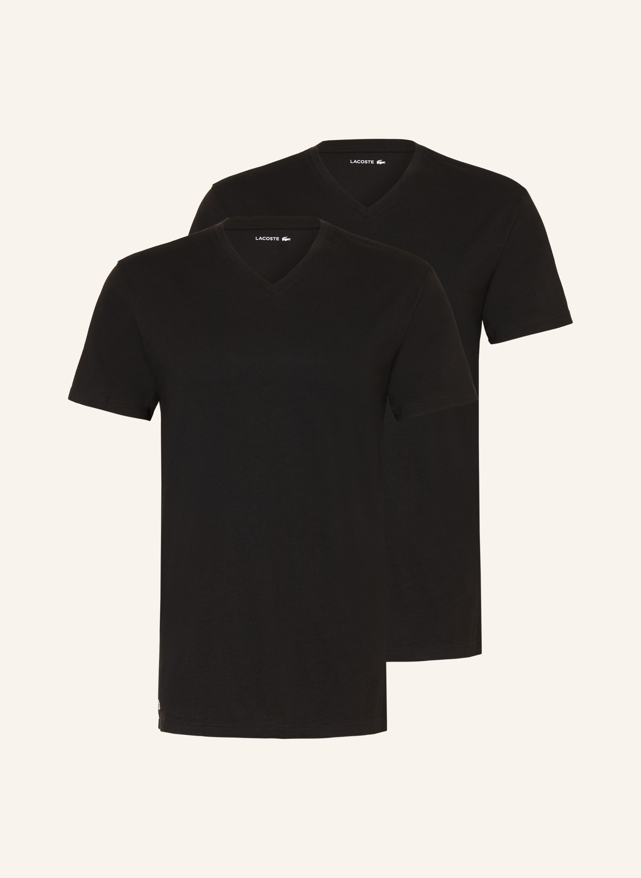 LACOSTE 2er-Pack V-Unterhemden