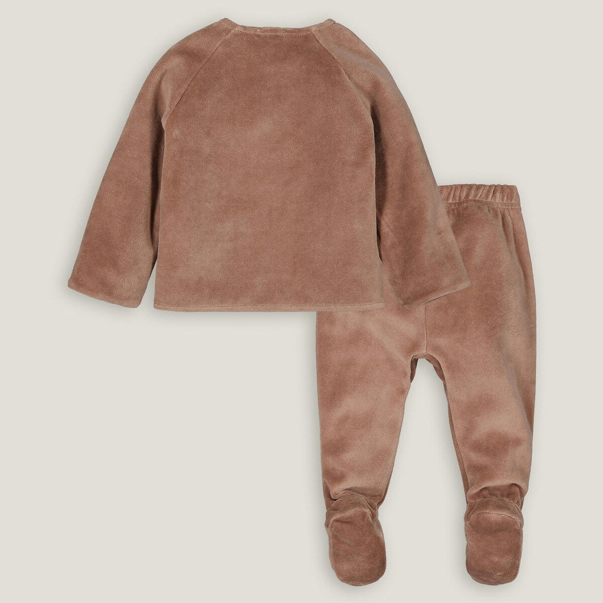 Ensemble 2 pièces brassière et pantalon en velours
