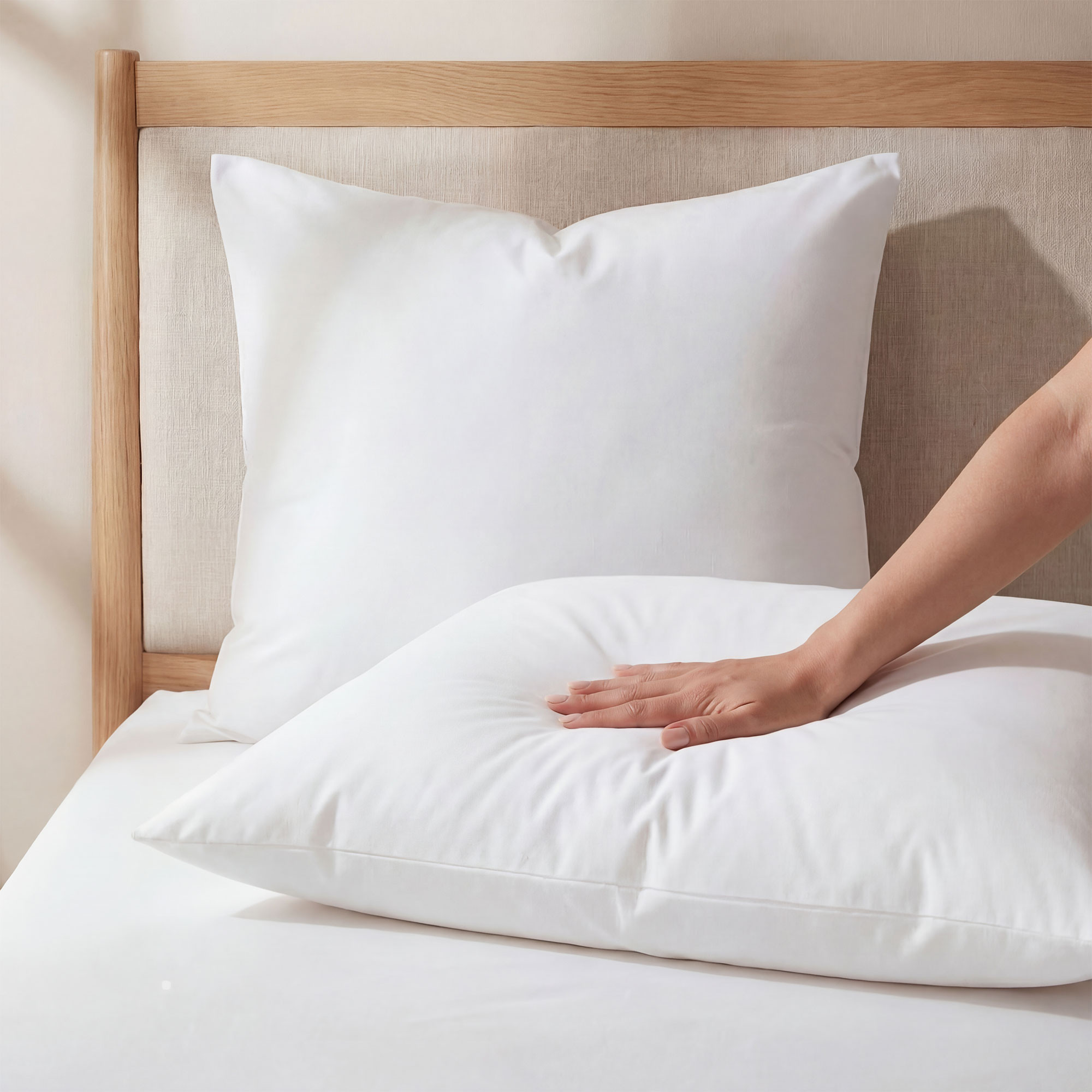 Pack 2 oreillers fermesConfort absolu