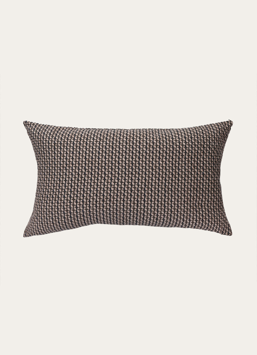 HOUSSE DE COUSSIN JACQUARD 40X60 BLEU