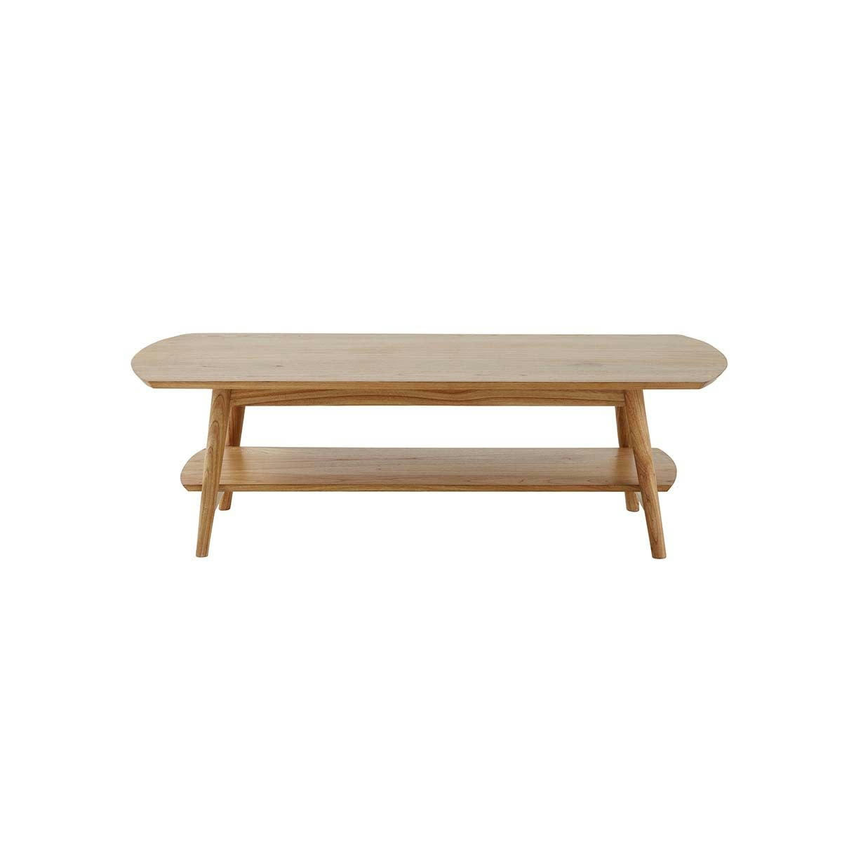 FIFTIES - Table basse en mindi massif