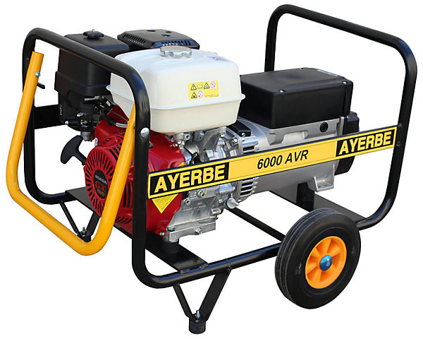 Groupe électrogène essence 5600 W moteur Honda GX390 démarrage manuel