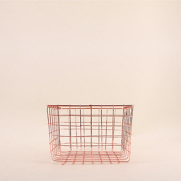 Panier en métal 20x20x15cm, Steffy