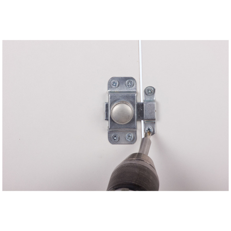Targette à tourner en acier zingué 30 x 70 mm TEKNIBOX