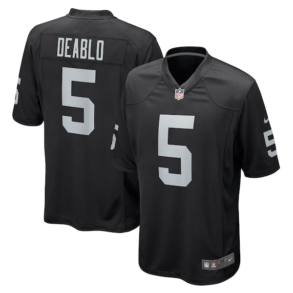 Divine Deablo Las Vegas Raiders Nike Player Game Jersey - Black