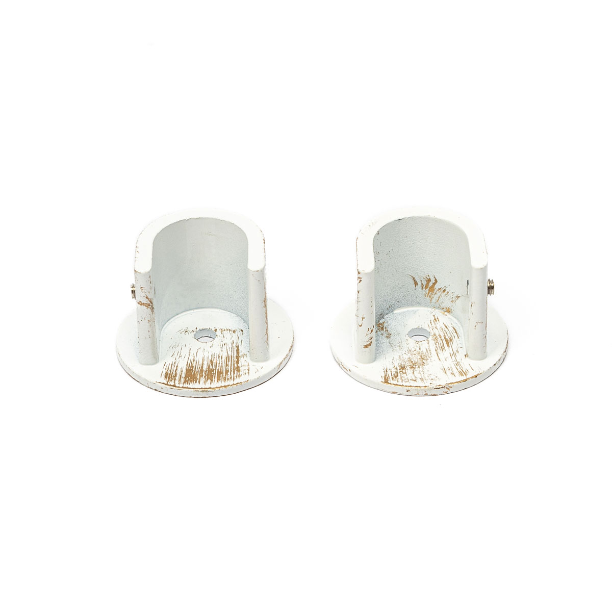 Conjunto 2 suportes parede brancos