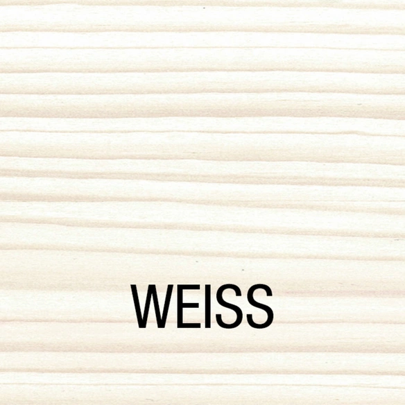 Holzbeize, weiß, lasierend, 0.25l