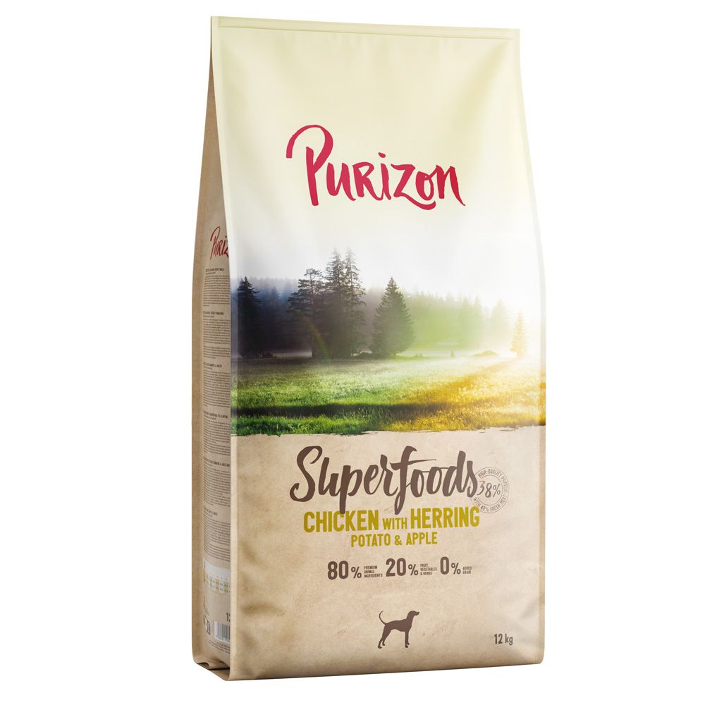 Purizon Superfoods Chicken with Herring, Potatoes & Apples