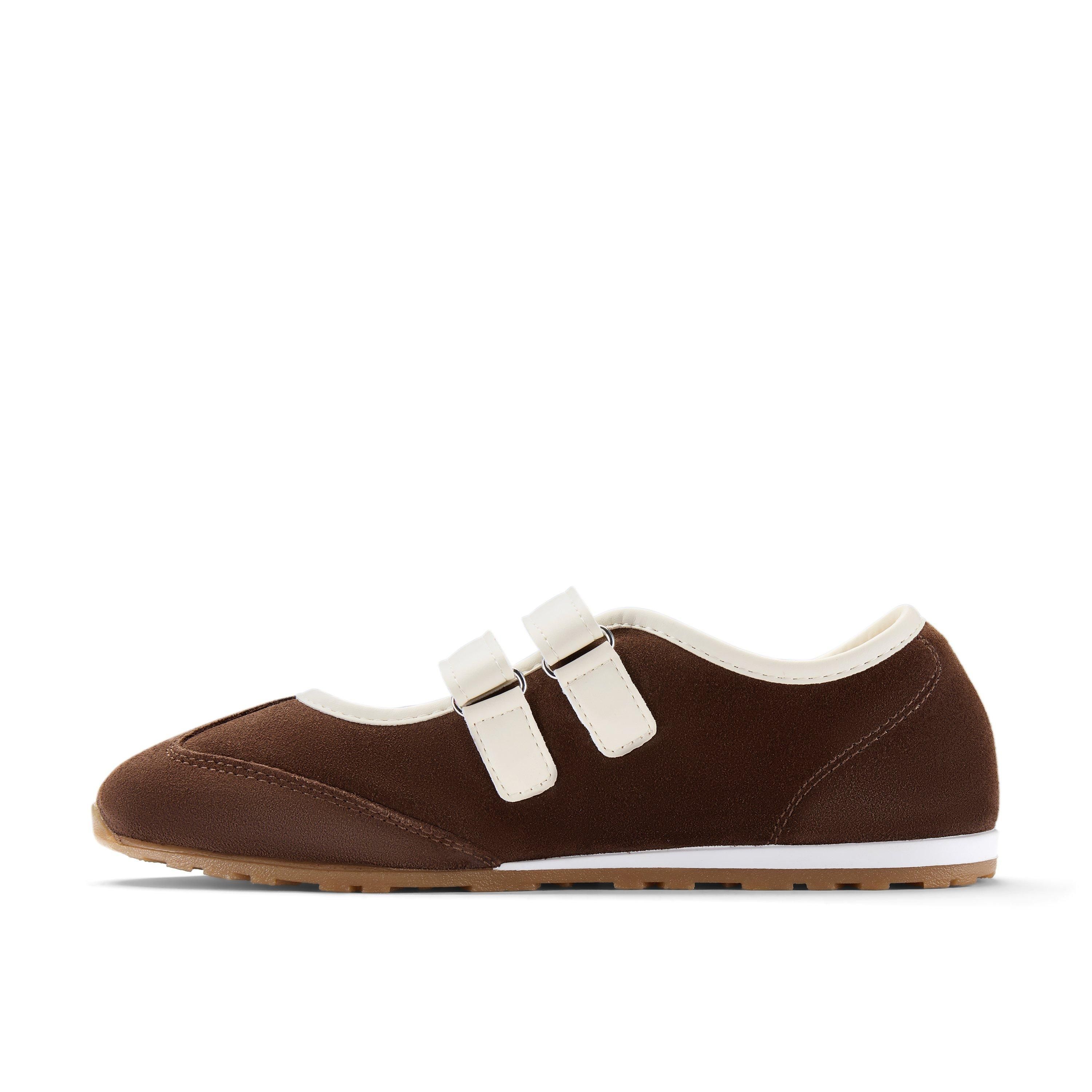 Clarks Lorenza Jane Brown Trainers