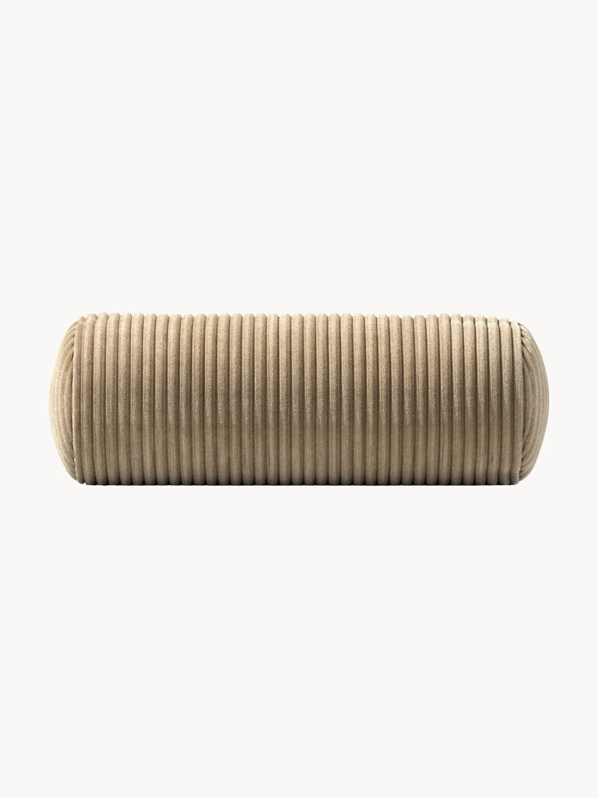 Cord-Sofa-Kissen Vetsak, Ø 16 x L 40 cm