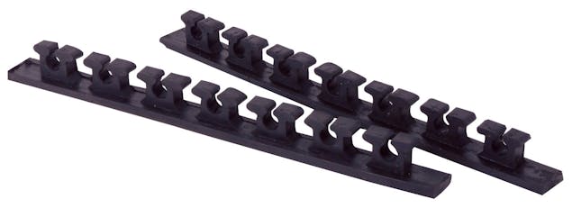 1 x Set of Jarvis Walker Moulded Rubber Rod Racks - Holds Up To 7 Rods