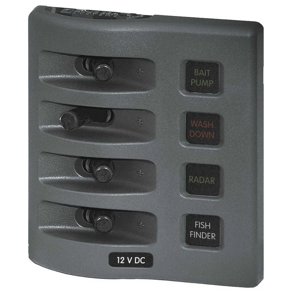 Blue Sea Systems Weatherdeck Panel 4 Position Switch
