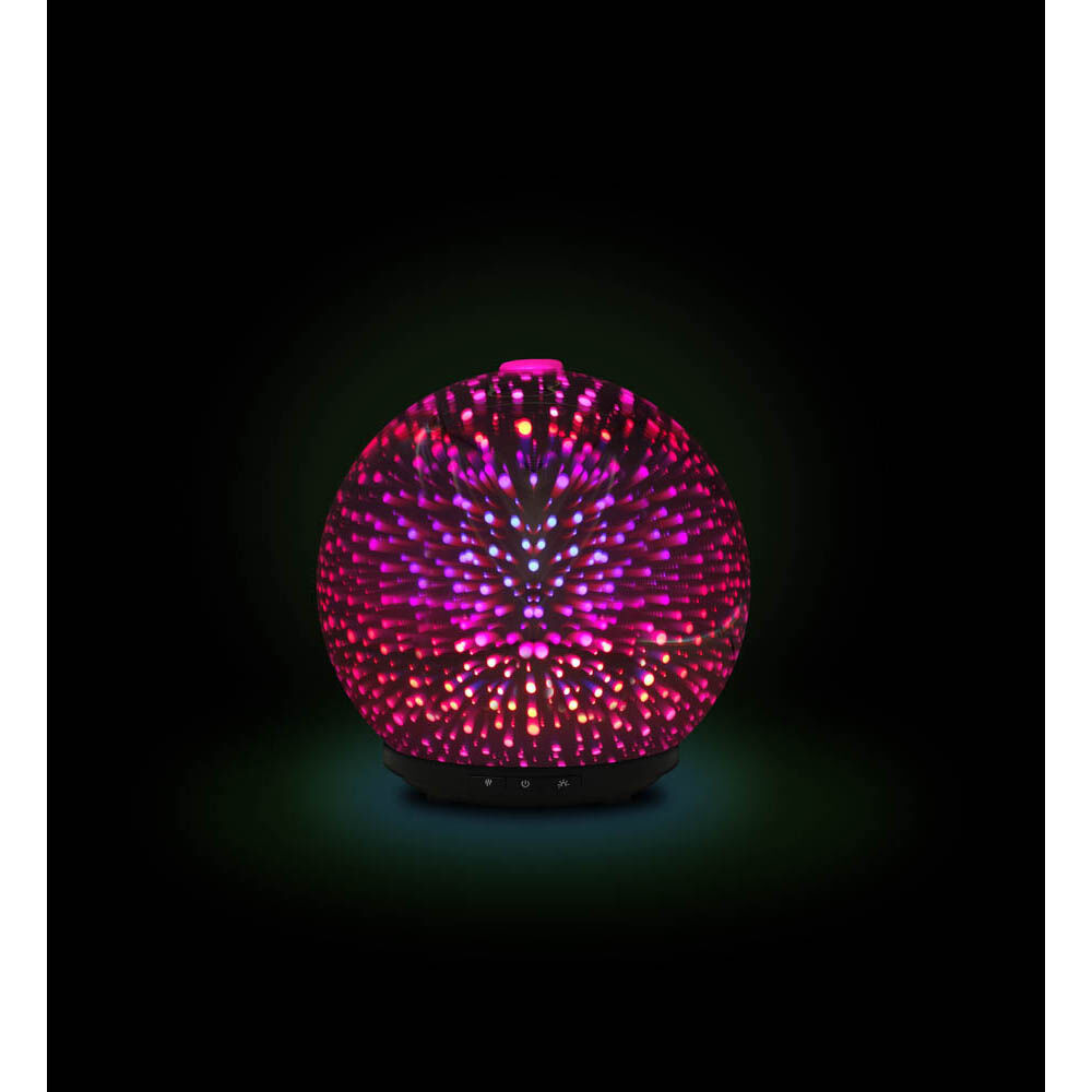 Diffuseur huiles essentielles 3D lumineux Mességué