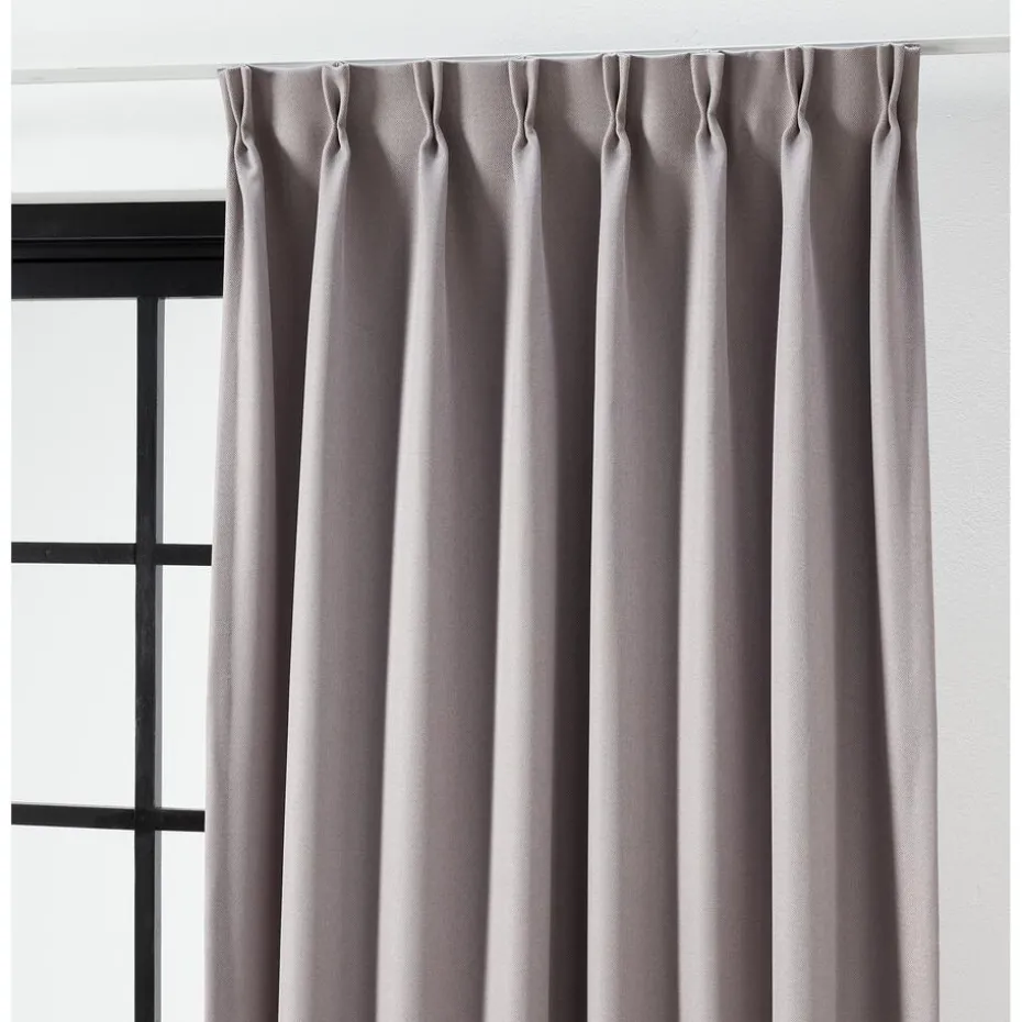 Kwantum Vouwgordijnen | Gordijnen | Gordijn Mila Zand Naturel