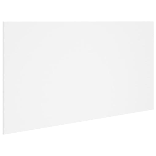 NNEVL Bed Headboard White 160x1.5x80 cm Engineered Wood