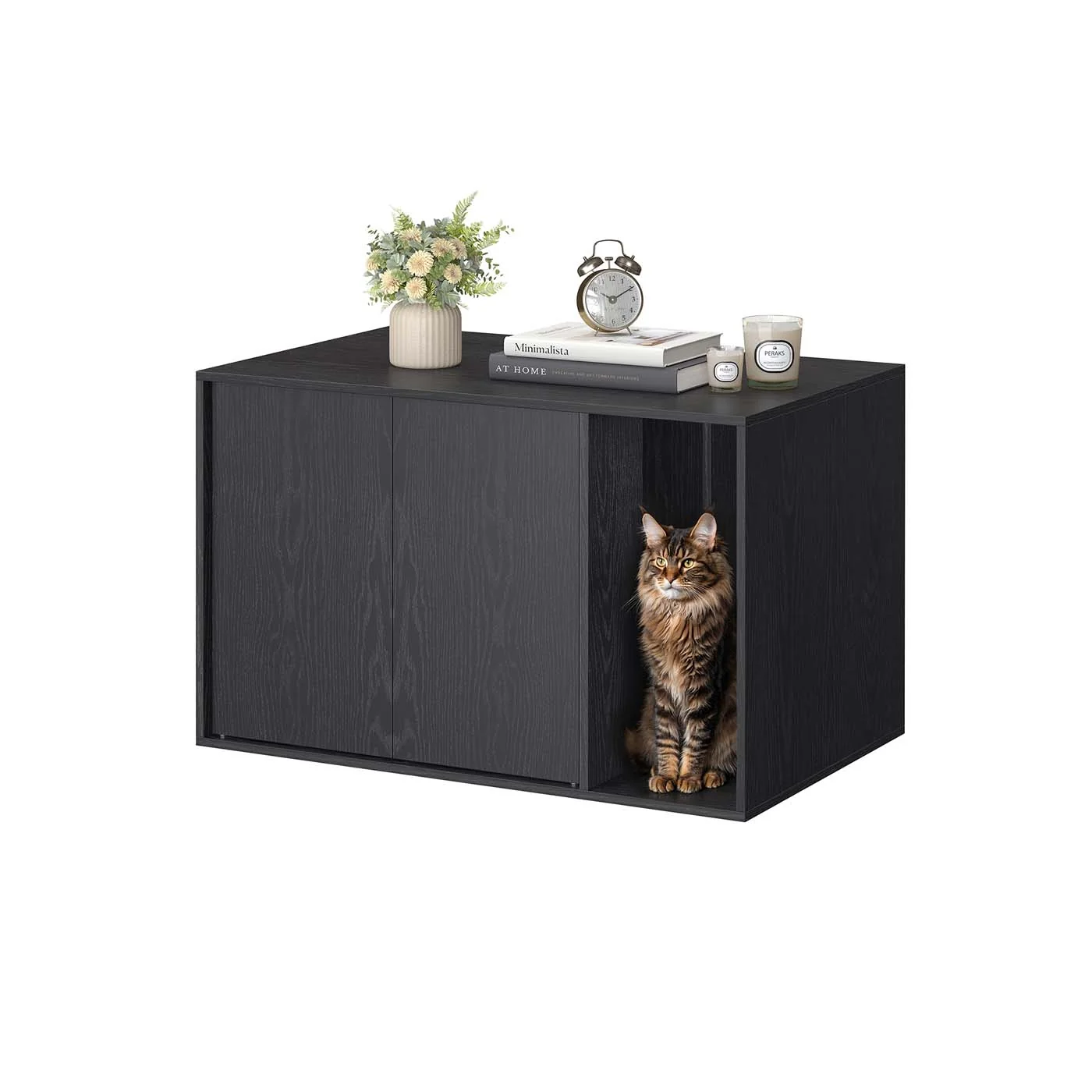 Assemblage toolless Maisons de toilettes pour chat