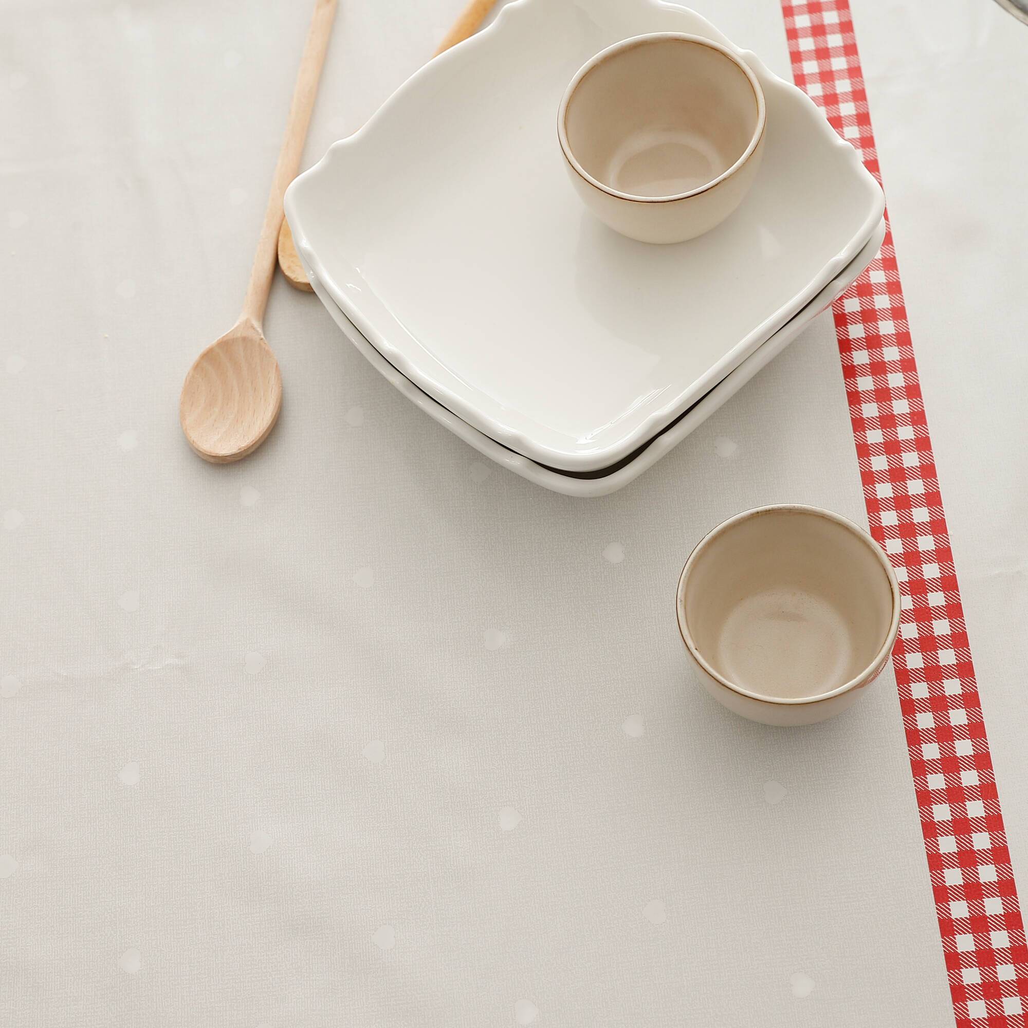 Nappe toile cirée motif poules