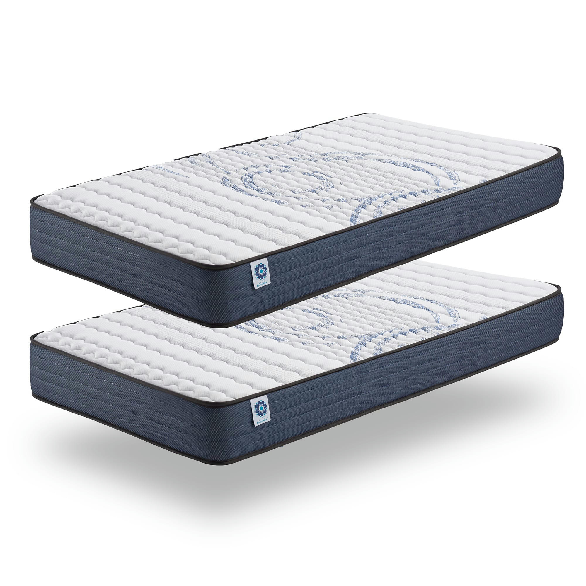 PACK 2 PERFECT SLEEP 30 - Pack de 2 matelas 80x190 cm - Blue Latex - Mousse HR - 30 cm