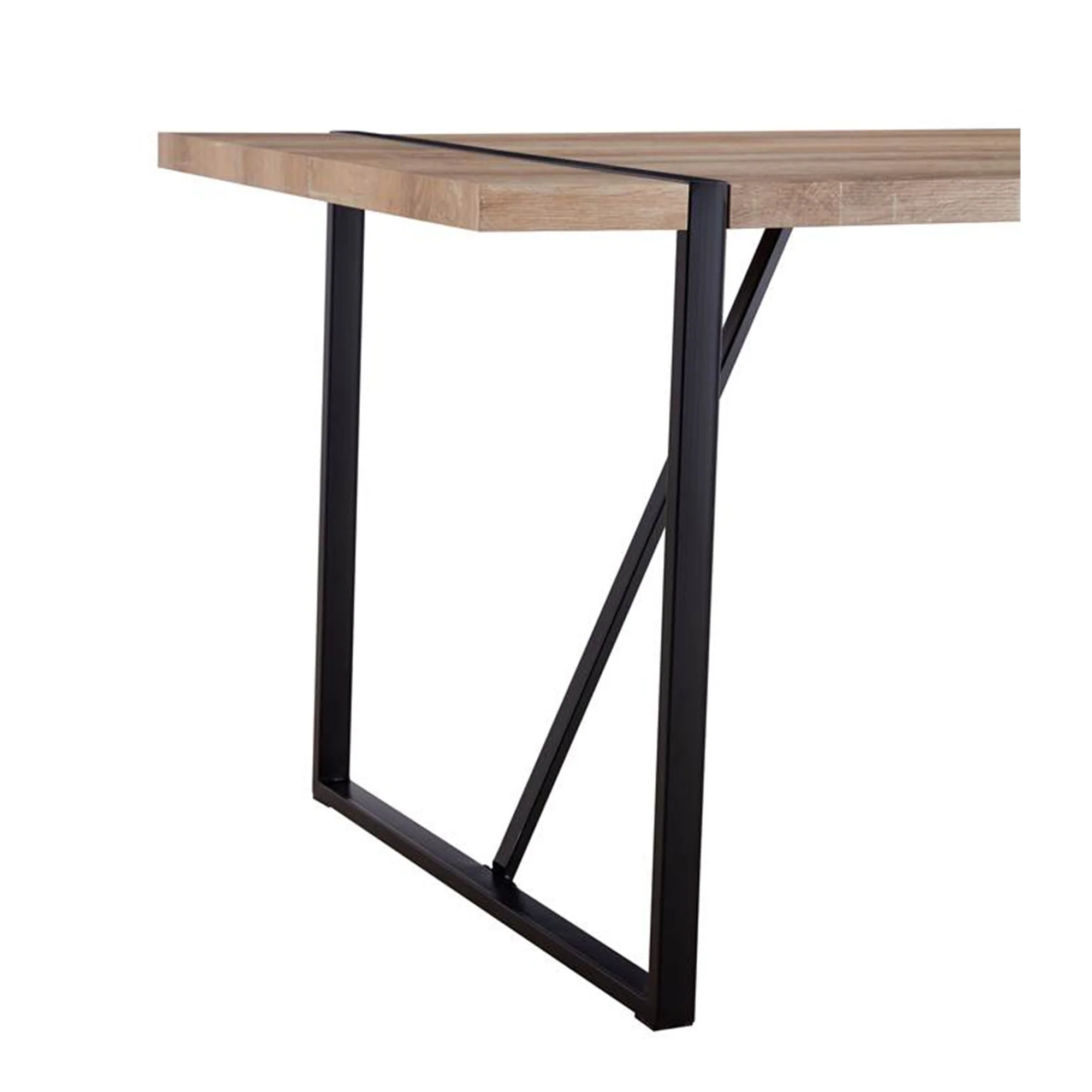 55Rectangular MDF Wood Dining Table