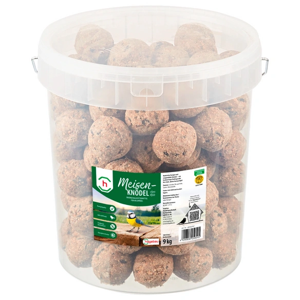 Meisenknödel, ohne Netz, 100 Stück im Eimer
