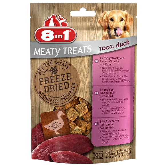 Hundesnack, 50 g, Ente