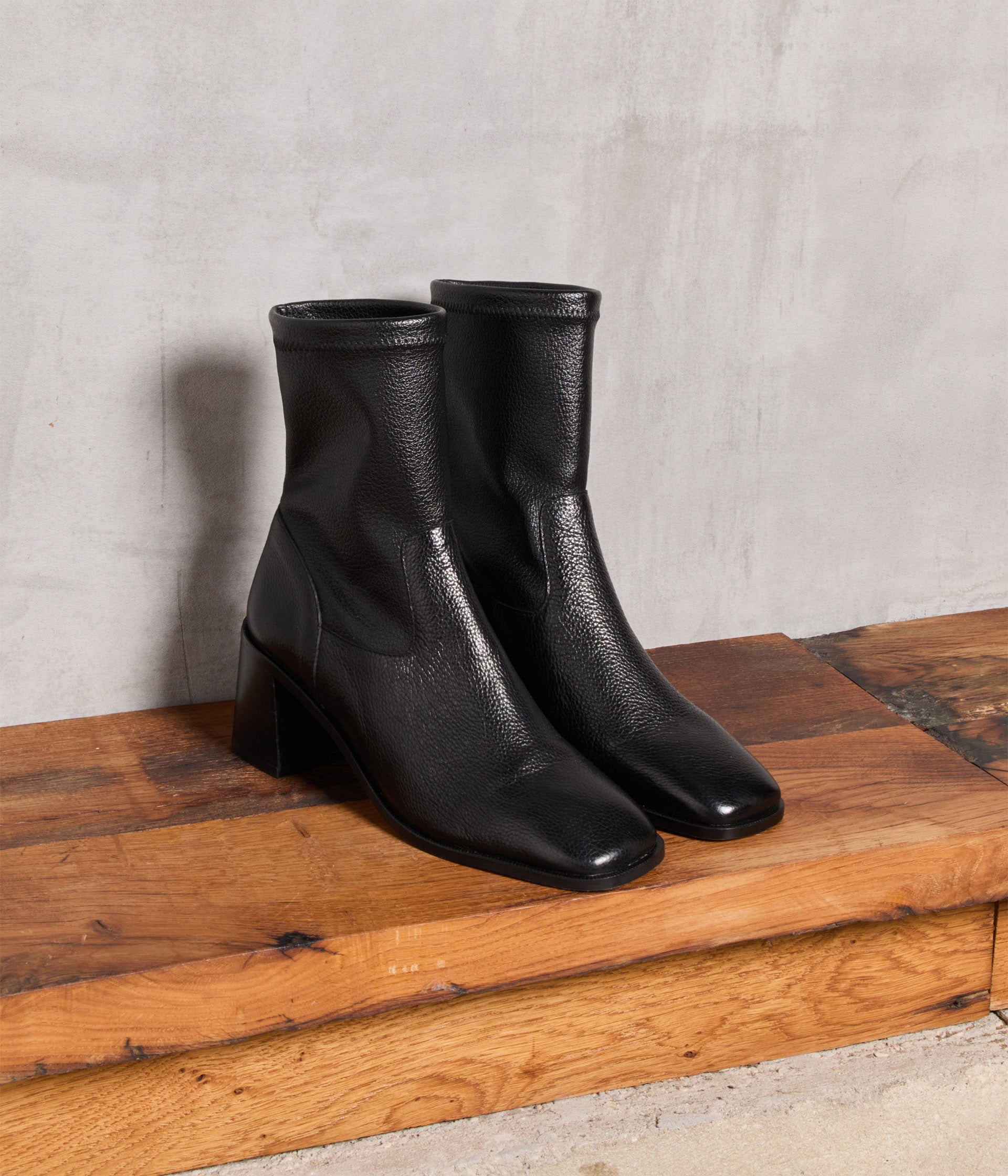 Boots stretch noires Cressida