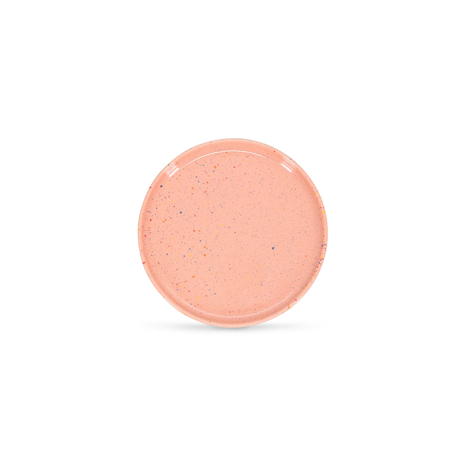 Ona - Plat bord 20,5cm roze Fika - Set van 4