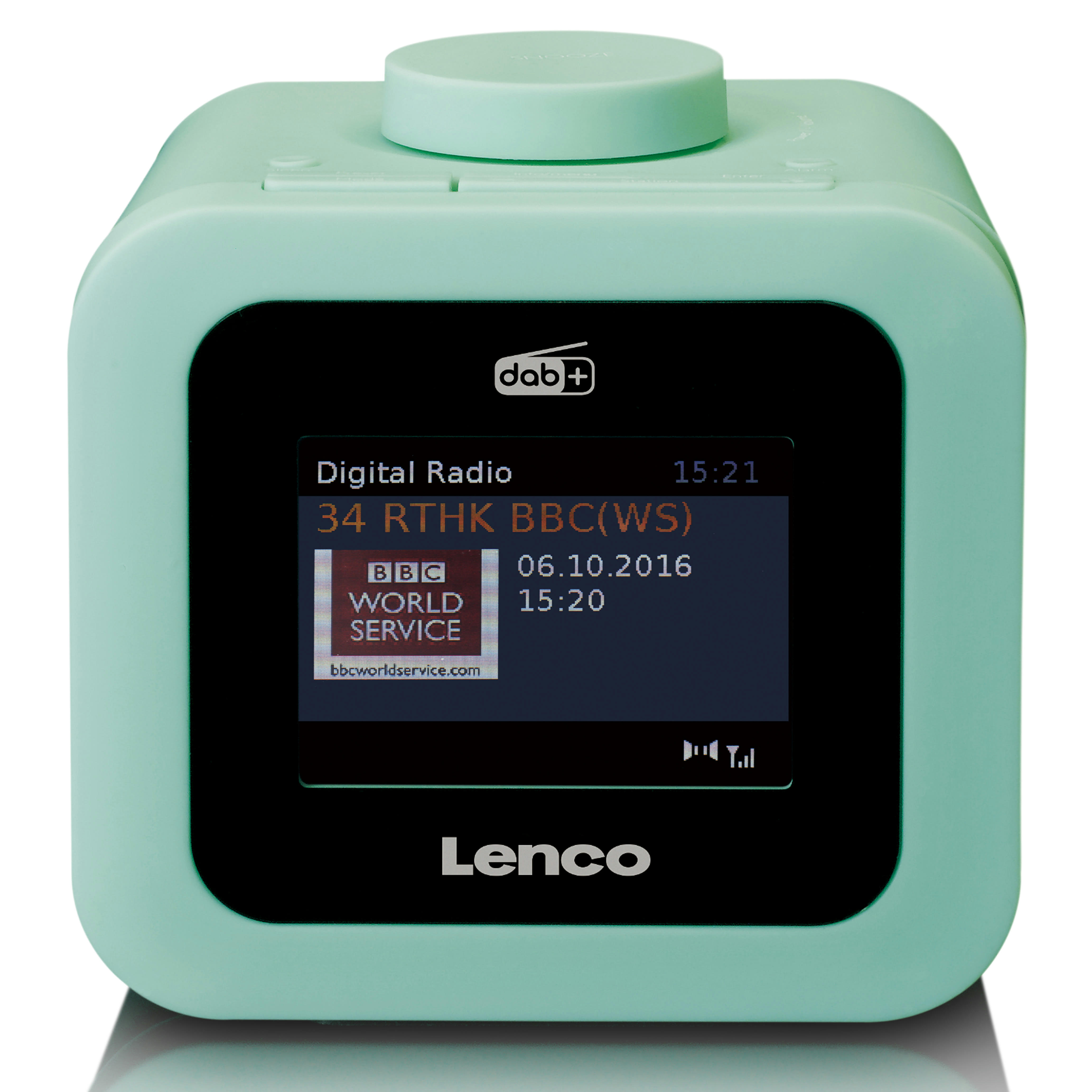 - Radio-réveil dab+ fm avec écran couleur vert