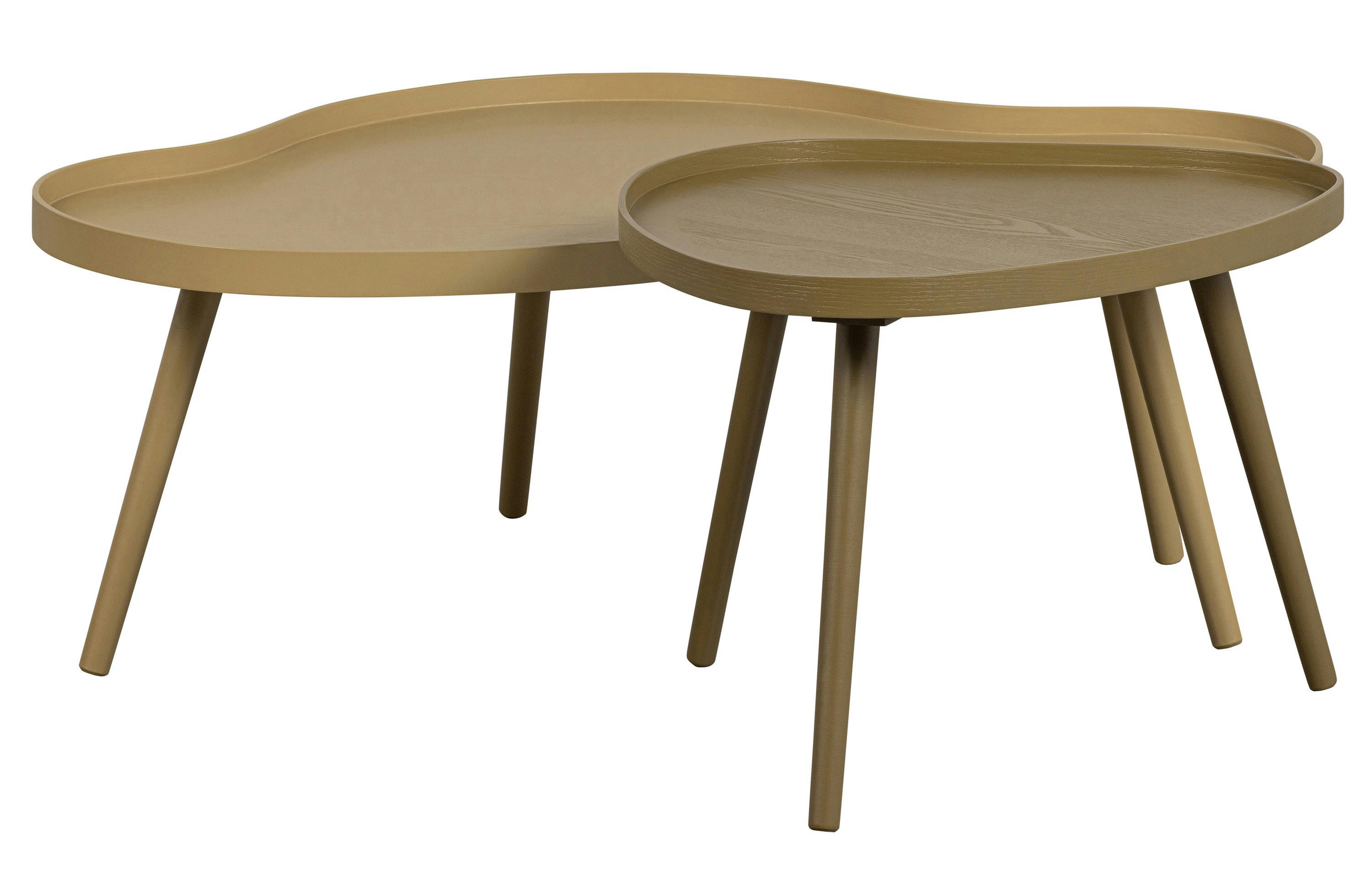 MAE - Table d'appoint en bois kaki
