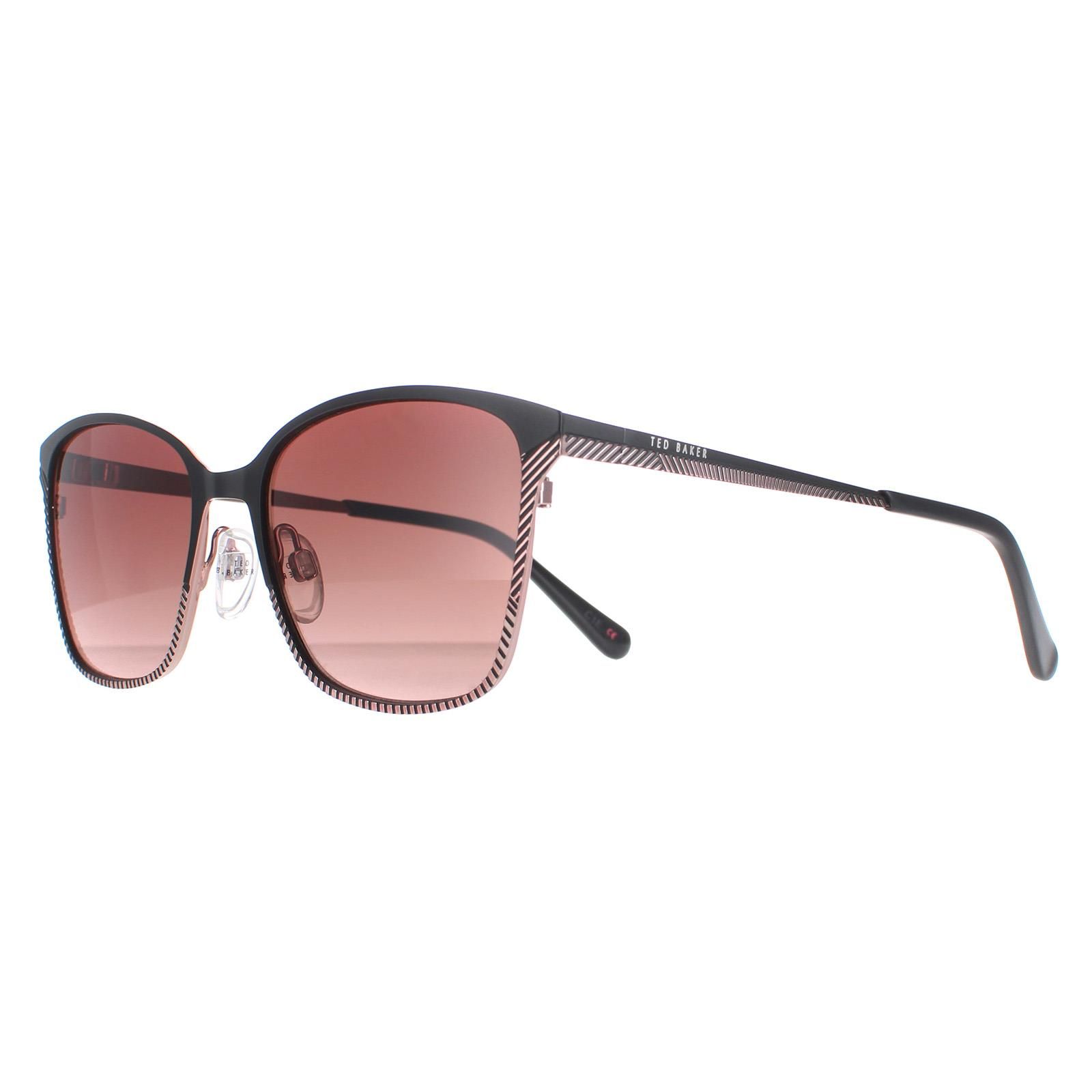 Ted Baker Square Black Brown Gradient TB1563 Cerise