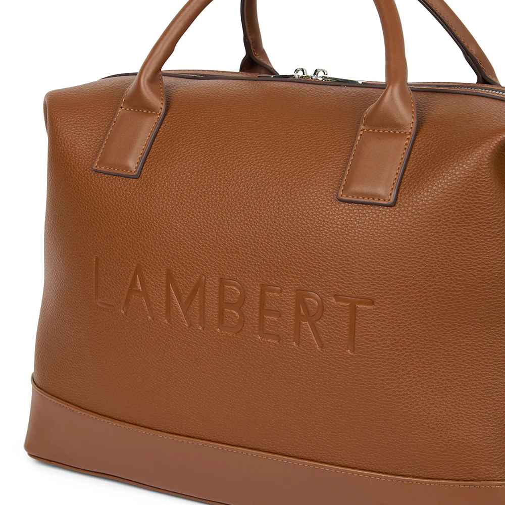 The Mae - Small Affogato Vegan Leather Travel Bag