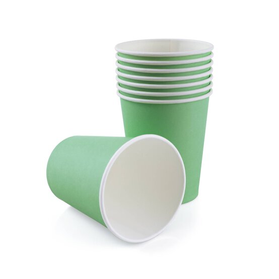 Fresh Mint Paper Cups 8 Pack