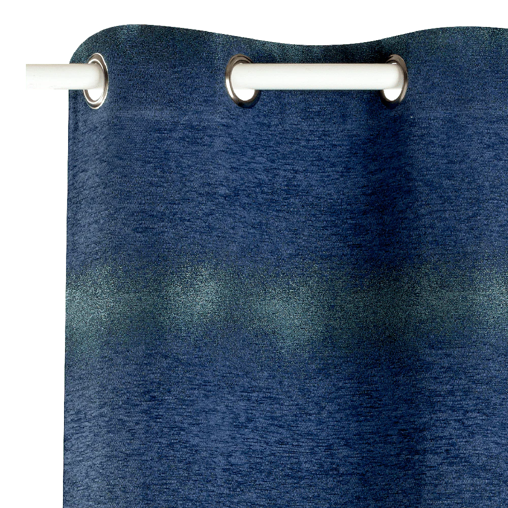 Rideau SFUMATO coloris bleu nuit 140 x 260 cm
