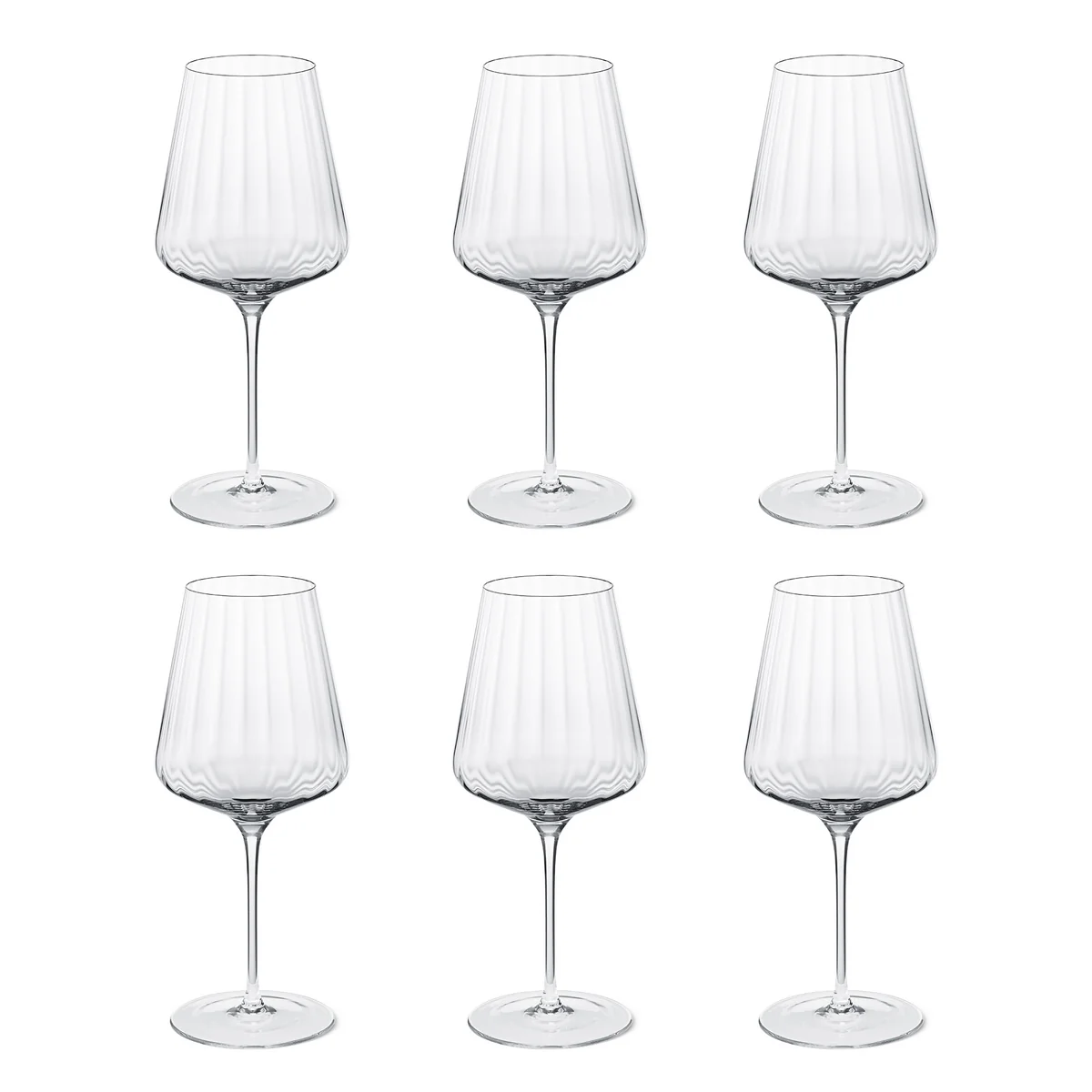 Georg Jensen - Bernadotte Rotwein Glas, 540 ml (6er-Set)