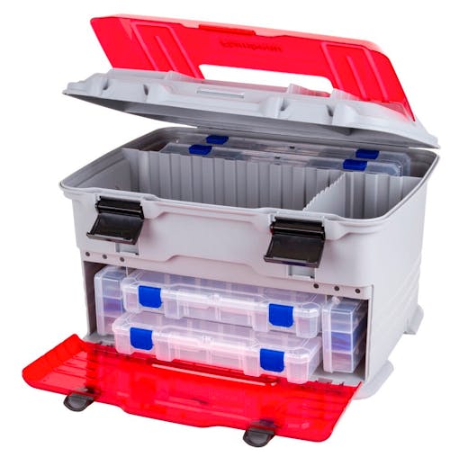 Flambeau T5 Ike Multiloader Tackle Box With 6 Tackle Trays and Zerust Dividers