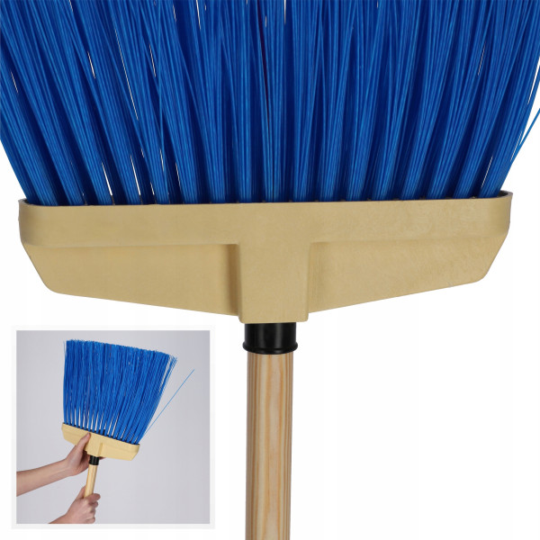 Szczotka Ulicówka Zamiatacz Miotła Nylonowa 35 cm