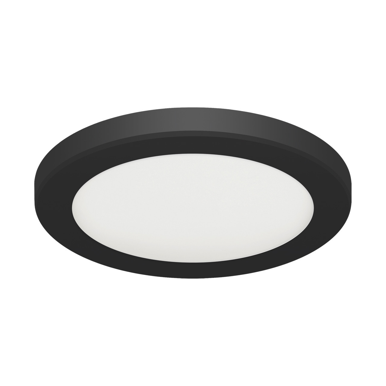 Plafon OLGAokrągły czarno-biały LED 1x18W 22cm 1780lm IP20 Struhm