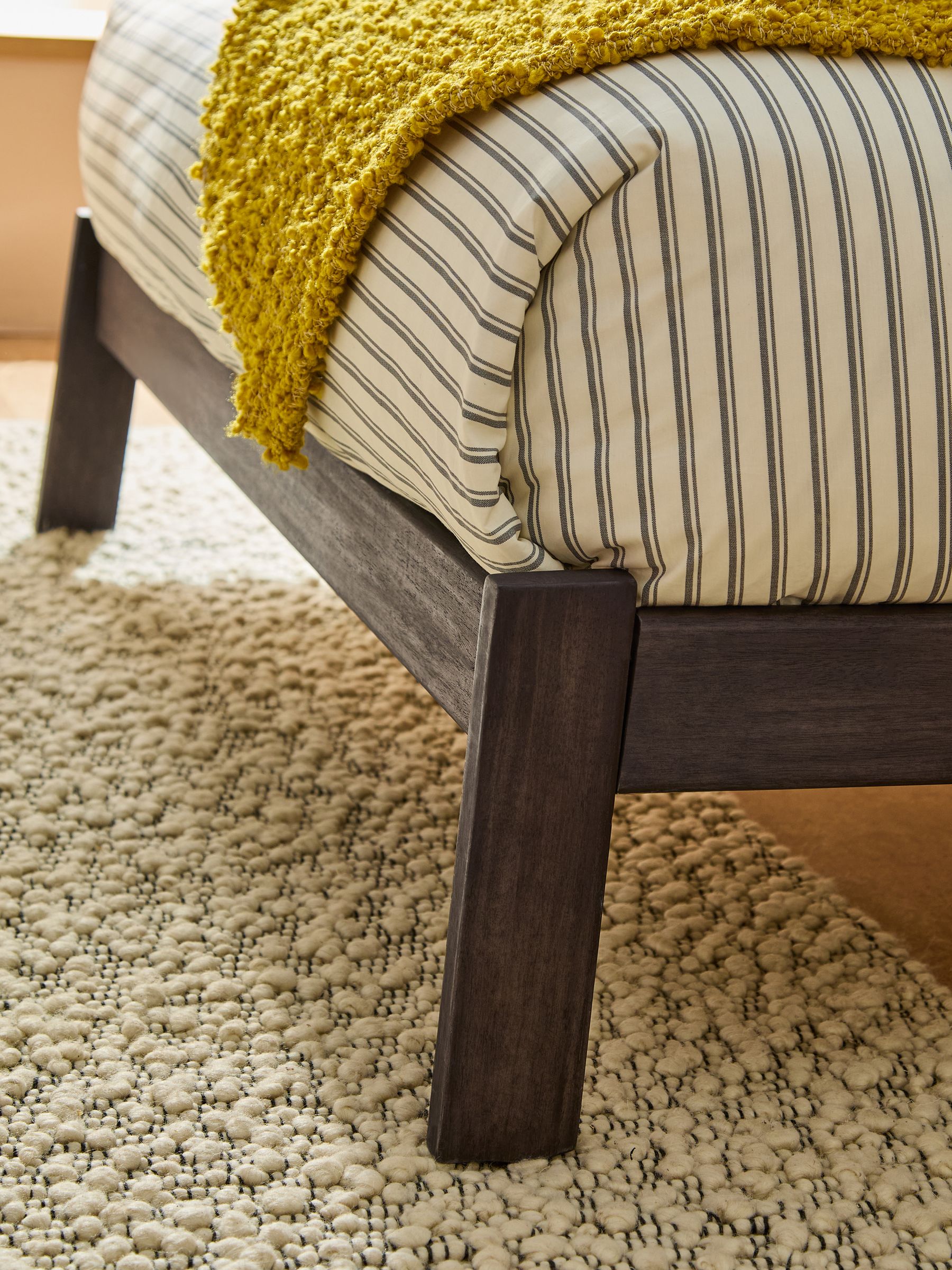 Kaia Bed in Dark Brown